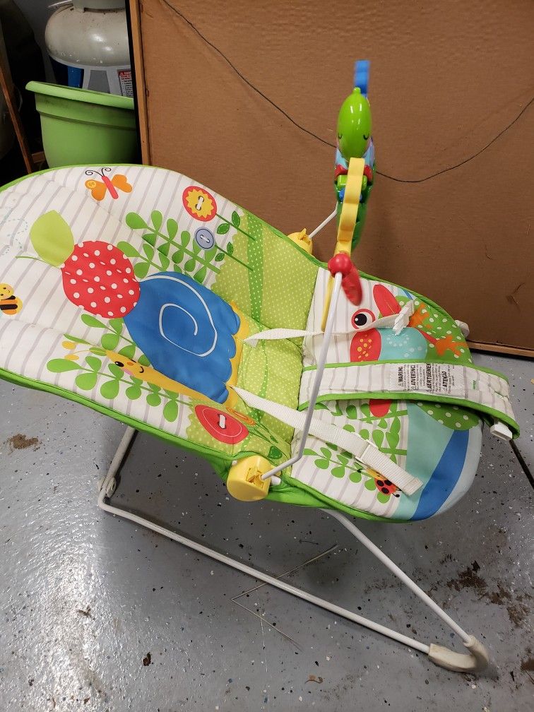 Infant Toddler Vibrating Baby Rocking Bouncer Seat Chair