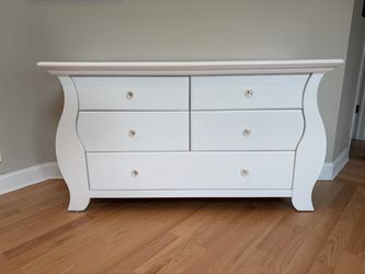 White dresser