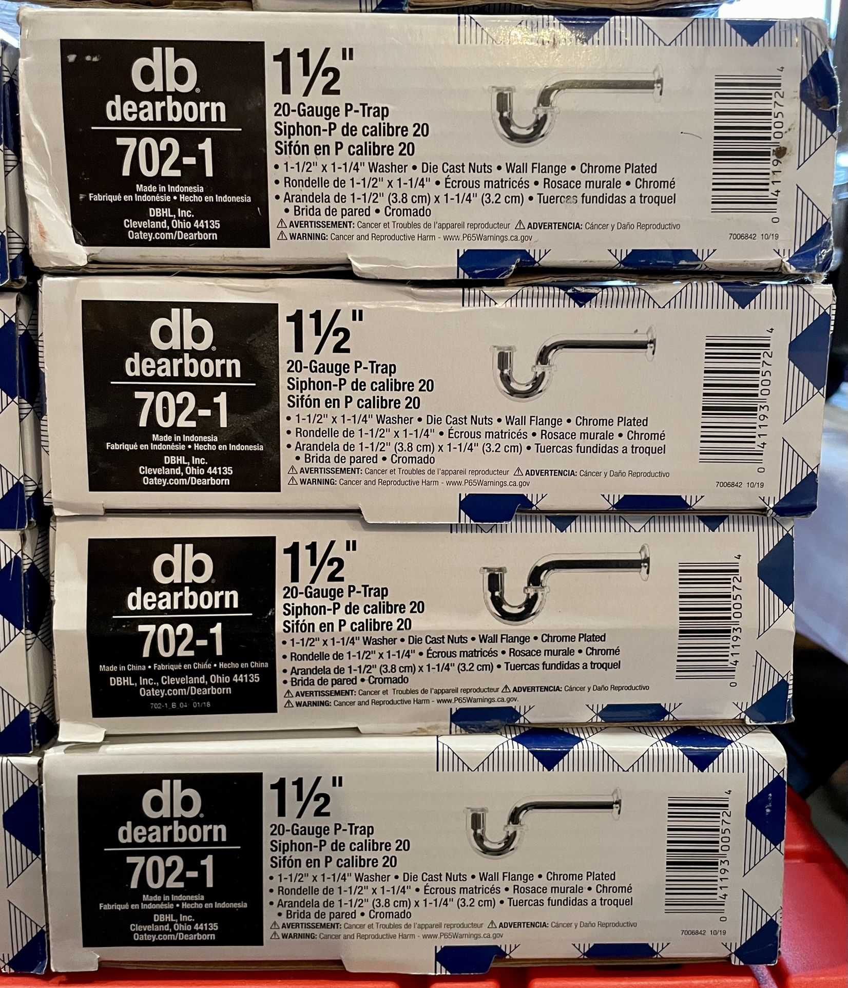 dearborn P-Trap 700-1 & 702-1