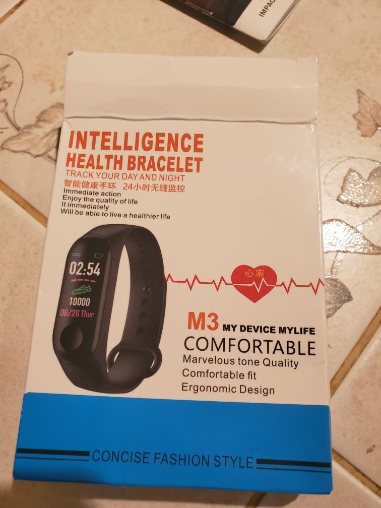 Smart watch workout braclet work out bpm step counter