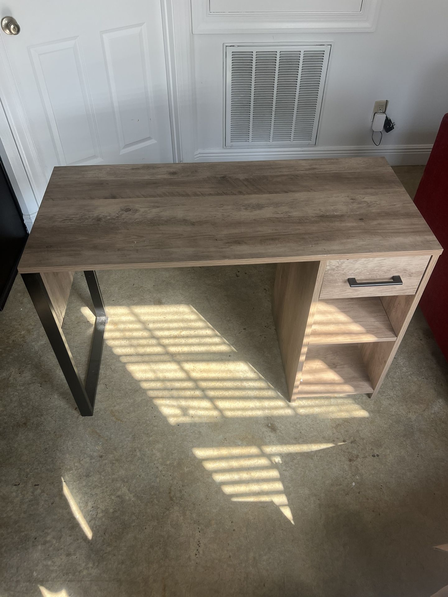 Light Brown Desk For Sale