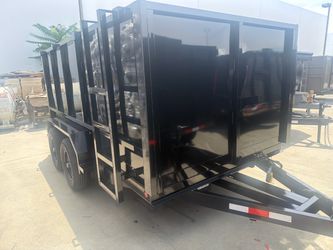 Smooth wall dump trailer 12 ft 2027