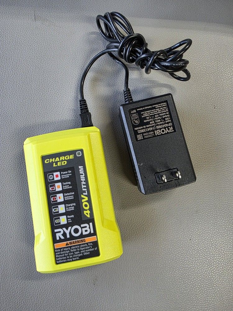 Ryobi 40v Battery Charger
