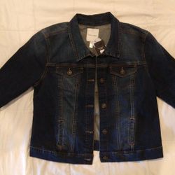 Brand New, Never Worn Jean Jacket Size L