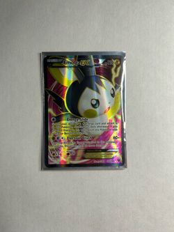 Pokemon Cards Emolga EX 143/146 MP