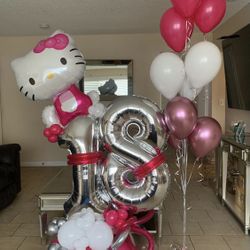Hello Kitty Balloon Bouquet ✨