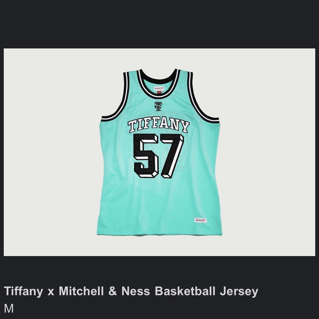Tiffany Mitchell&Ness Basketball Jersey TIFFANY&CO. #NBA