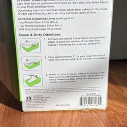 So Phresh Litter Box Drawstring Liners