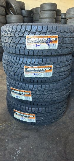 31/10.50/15 New Arroyo Tires