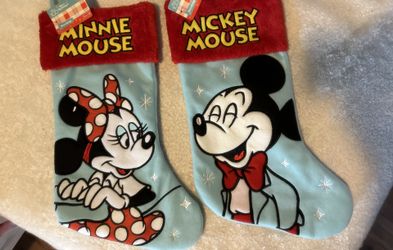 Mickey And Minnie Mouse Stocking