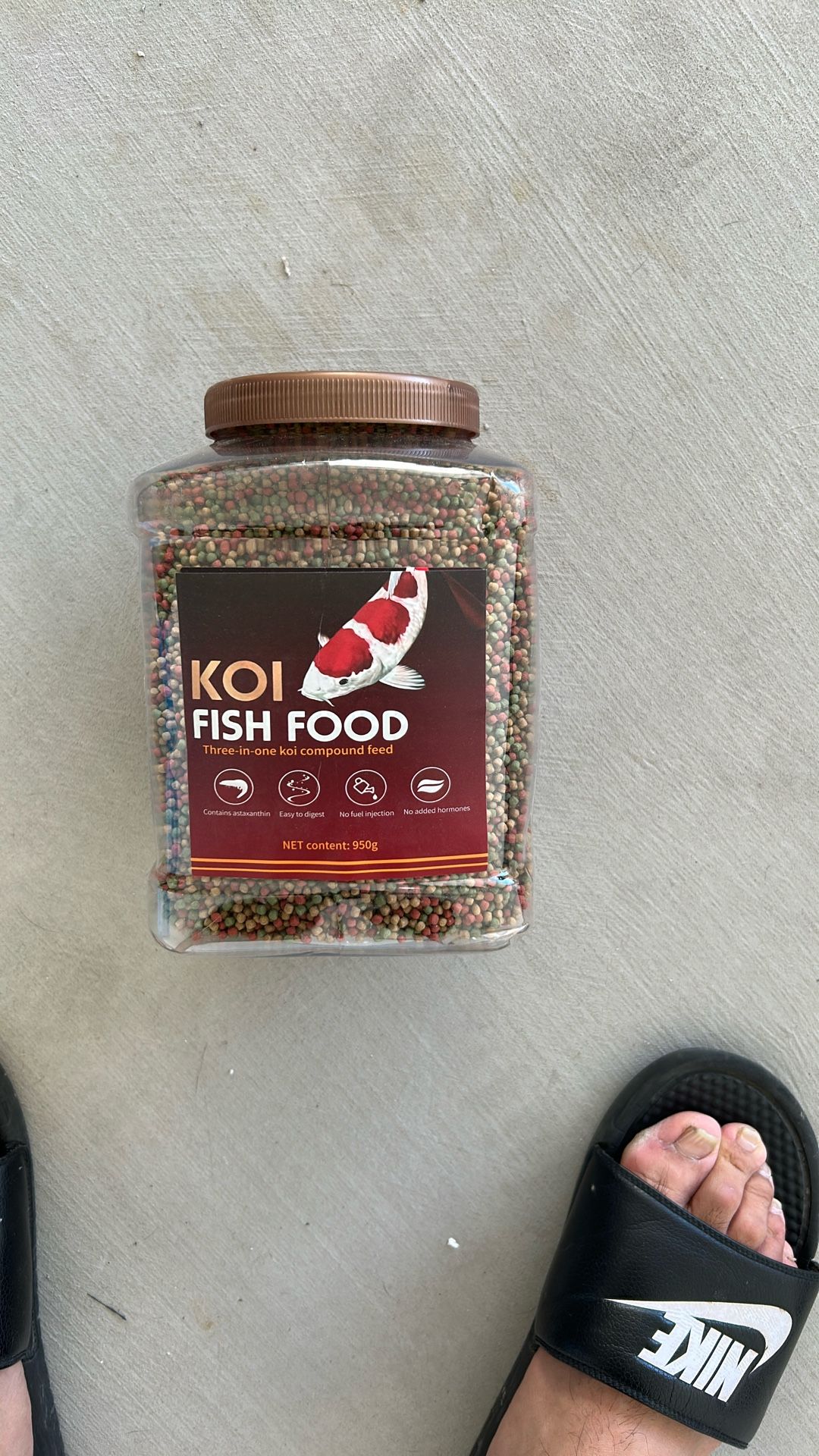 Brand New Koi Fish Food 10$