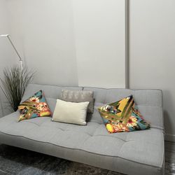 Scan Design Light Grey Sleeper Sofa 