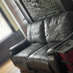 Leather Couch 