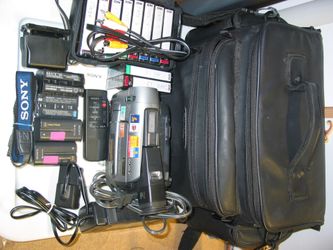 Sony CCD-TRV72 Hi8 camcorder Player Transfer Playback 8mm Tape Camera