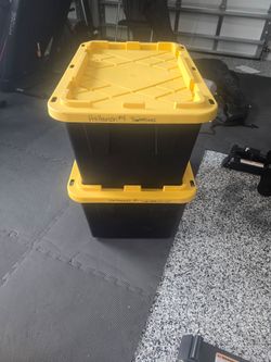 Halloween decor (bins included)