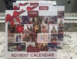 Christmas Advent Calendar Countdown Puzzles