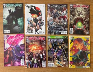 Birds of Prey Comic Lot – Gail Simone #7–13 + Kelly Thompson #24 (2004) Variant – DC Comics