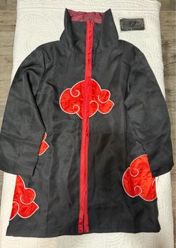 Naruto Akatsuki Robe/Cloak w/Headband (New)