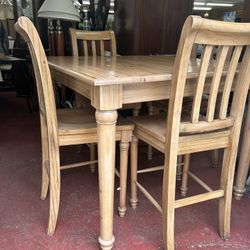 Solid Wood Dining Set 