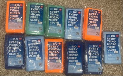 Microfiber towel 12 pcs