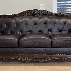 Leather Couch