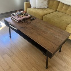 Custom Wood Coffee Table