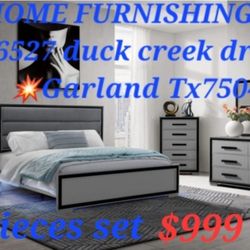 💥 5 piece bedroom set.💥