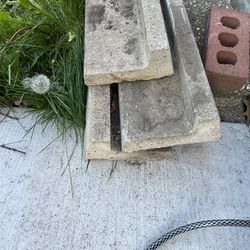 Concrete Edging Good Condition Several Available $3 Each