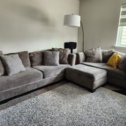Sofa, Loveseat, and Ottoman Furniture Set