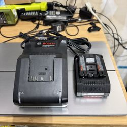 Bosch 18V Battery & Charger Set – Great Condition