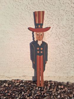 Uncle Sam Porch Decoration