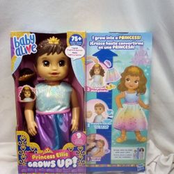 Baby Alive Princess Ellie New