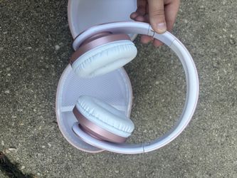 WYX Pink Over The Ear Headphones 