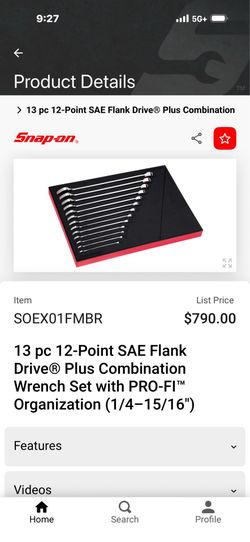 Snap on tools