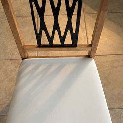 Stunning Unique Vintage Dinning Chairs … Rare find 