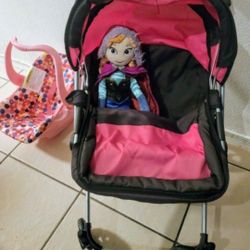 Disney Frozen Chair 
& Toys Set Pretend Playing Stroller, Car Set
Pretend playing for doll

all together not sold separately

 
32st & Greenway Cash 