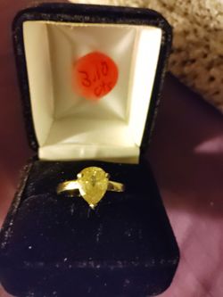 3.10 ct  pear cut old Earth mined diamond sizeable 7.5