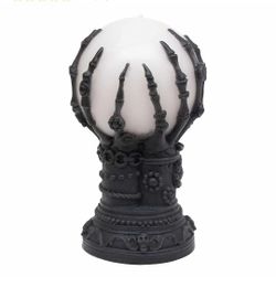 New Halloween Hand Wrapped Ball with Bleeding Red Candle, Зх5