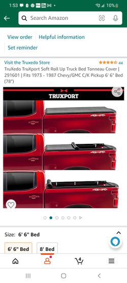 Squarebody Chevy Tonneau Cover