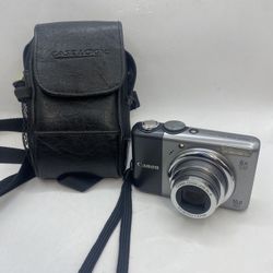 Canon Powershot A2000 IS 10.0MP Y2K Digital Camera Tested case Great Condition