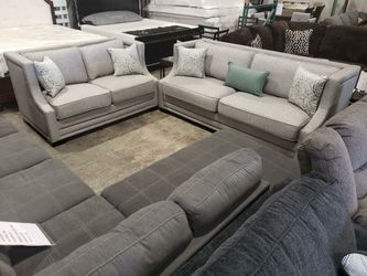 New 2pc set sofa and loveseat tax included free delivery