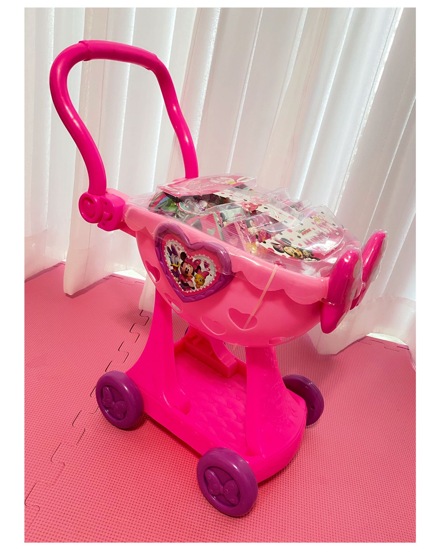 Minnie Mouse Shopping Cart Brand New | Kids Girls Toys 💕
