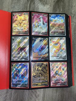 180+ Pokémon Card Collection + Binder W Sleeves