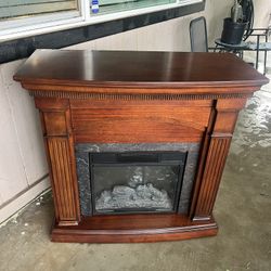 Electric Fireplace (READ)