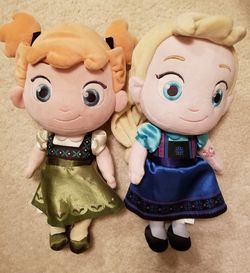 Frozen Elsa & Anna Baby Dolls