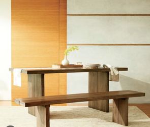 West Elm Dining Table And Benches for Sale in Paterson NJ OfferUp