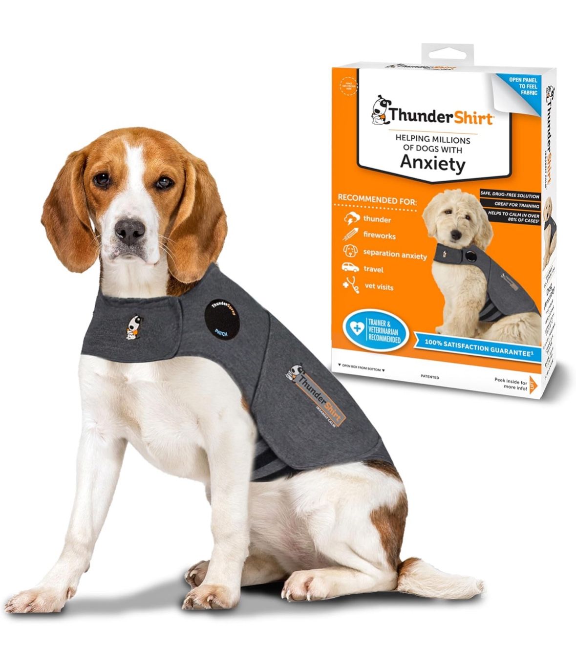 ๐พ ThunderShirt for Dogs โ Size Medium โ Gently Used