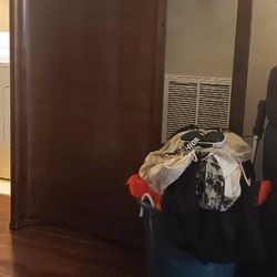 Queen Size Solid Mahogany Sleigh Bed 