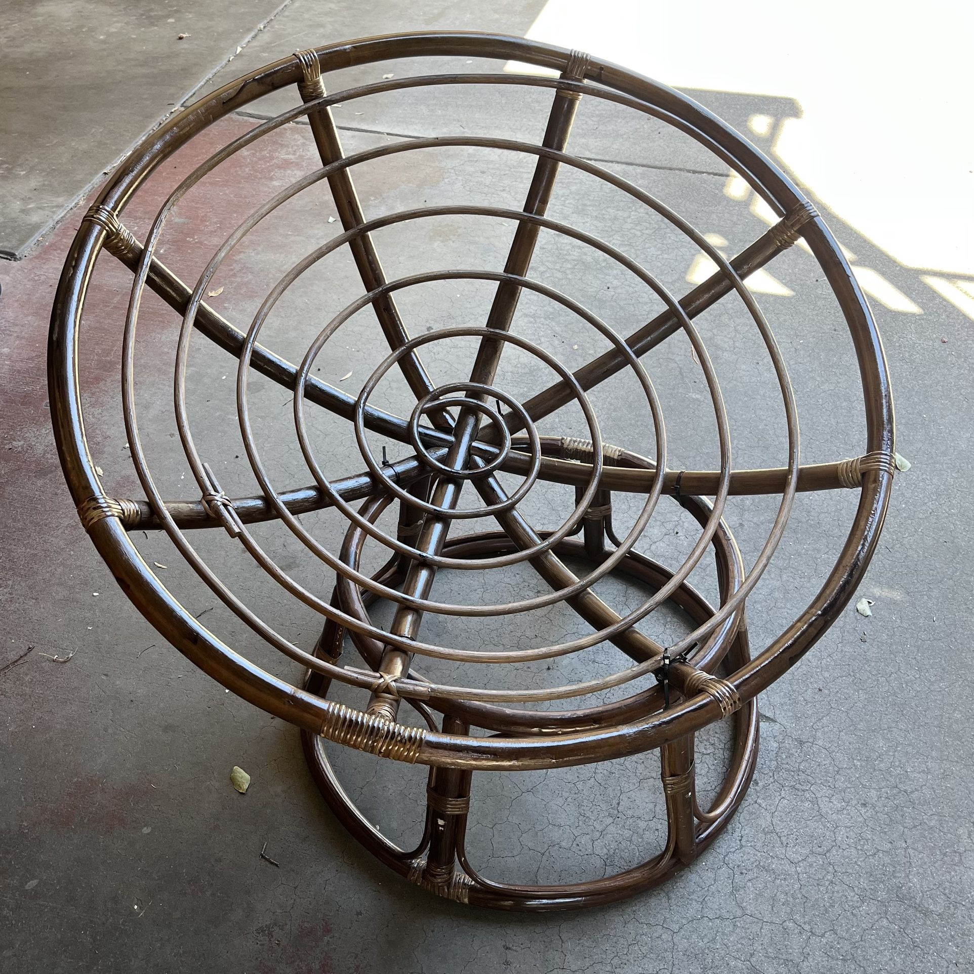 Papasan Chair Frame (Bowl Base) — Midtown Pickup