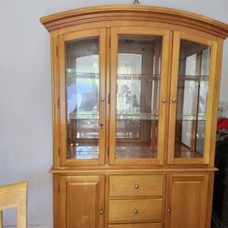 Free China Cabinet With Matching Dining Table